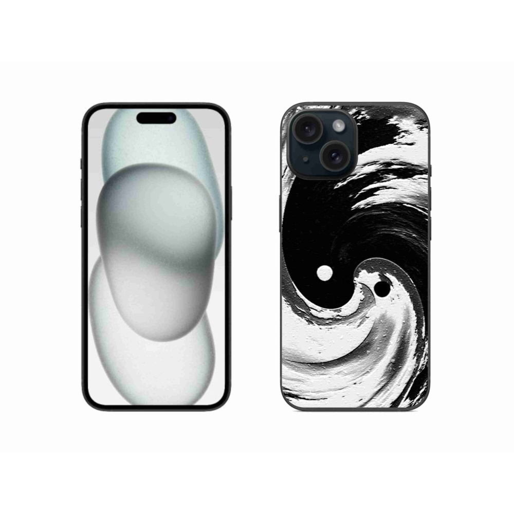 Gélový kryt mmCase na iPhone 15 - abstrakt 8