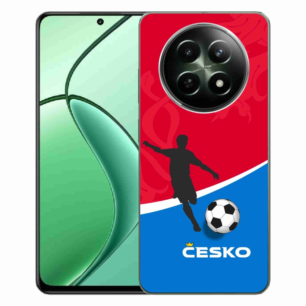 Gélový kryt mmCase na Realme 12 5G/12x 5G - futbal Česko