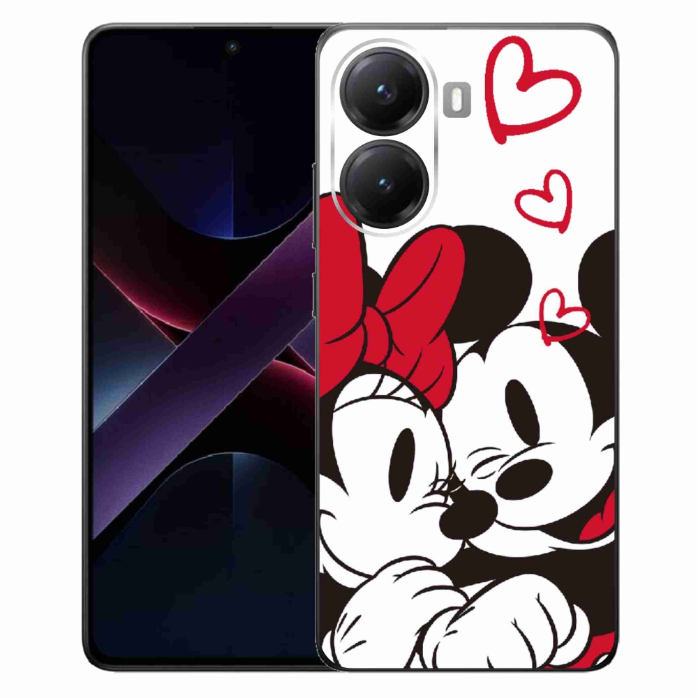 Gélový kryt mmCase na Xiaomi Poco X7 Pro 5G - minnie a mickey