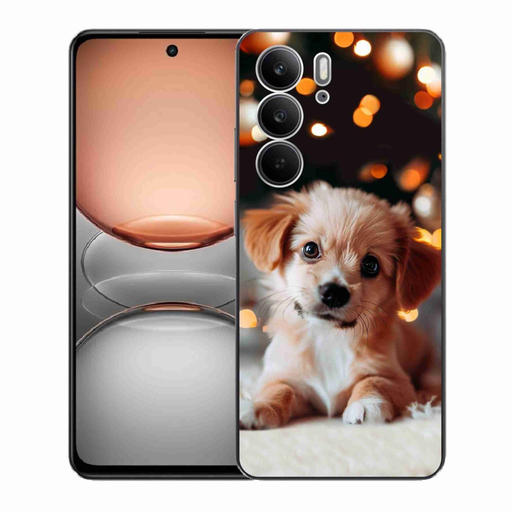 Gélový kryt mmCase na Realme C75 - šteniatko