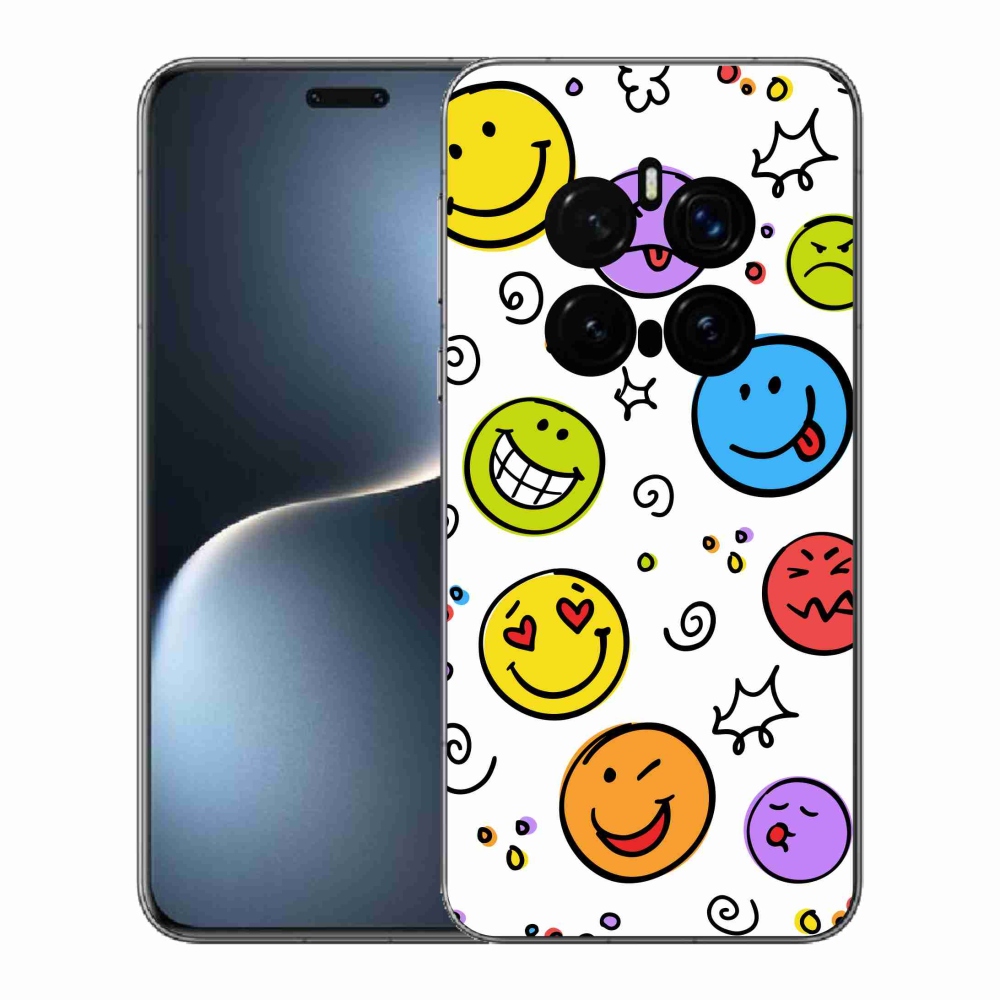 Gélový kryt mmCase na Honor Magic 7 Pro 5G - smajlíci