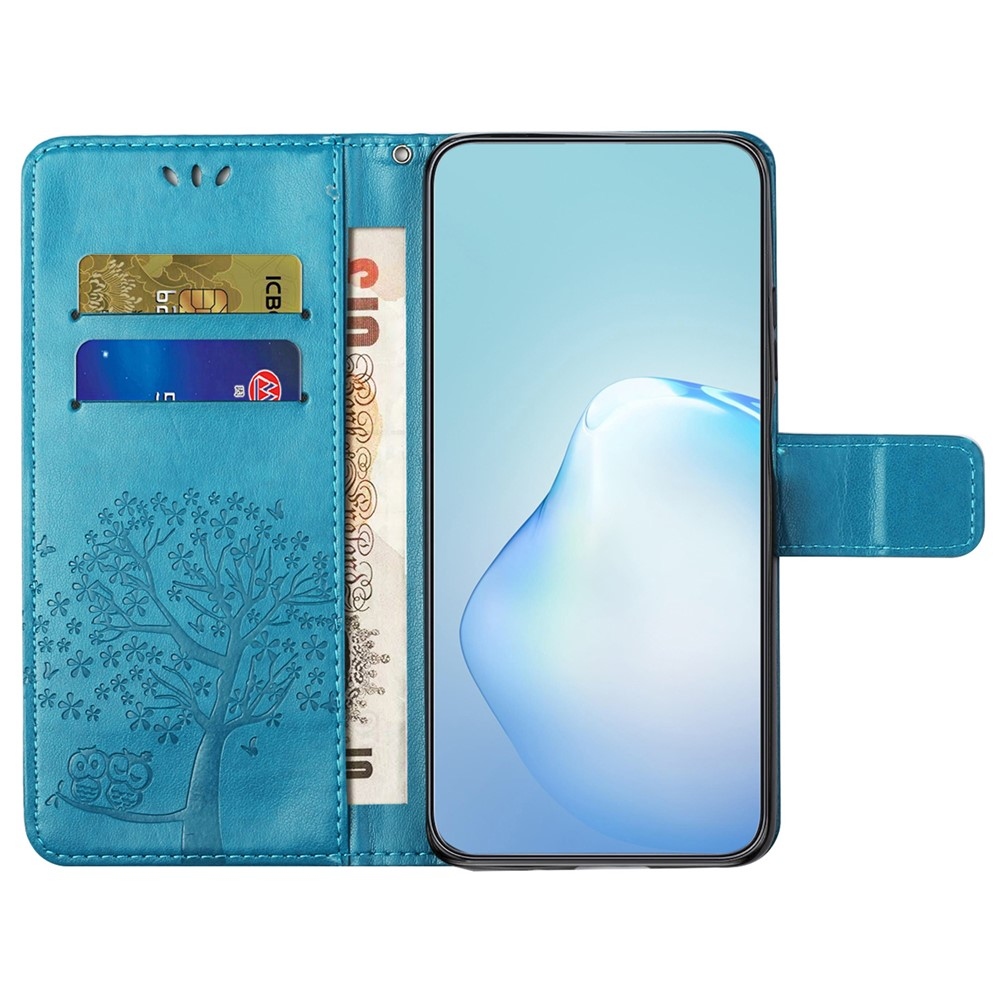 Tree knižkové púzdro na Samsung Galaxy A07 4G - modré