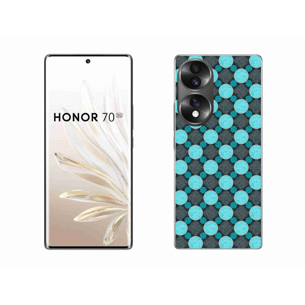 Gélový kryt mmCase na Honor 70 - abstraktný motív 14