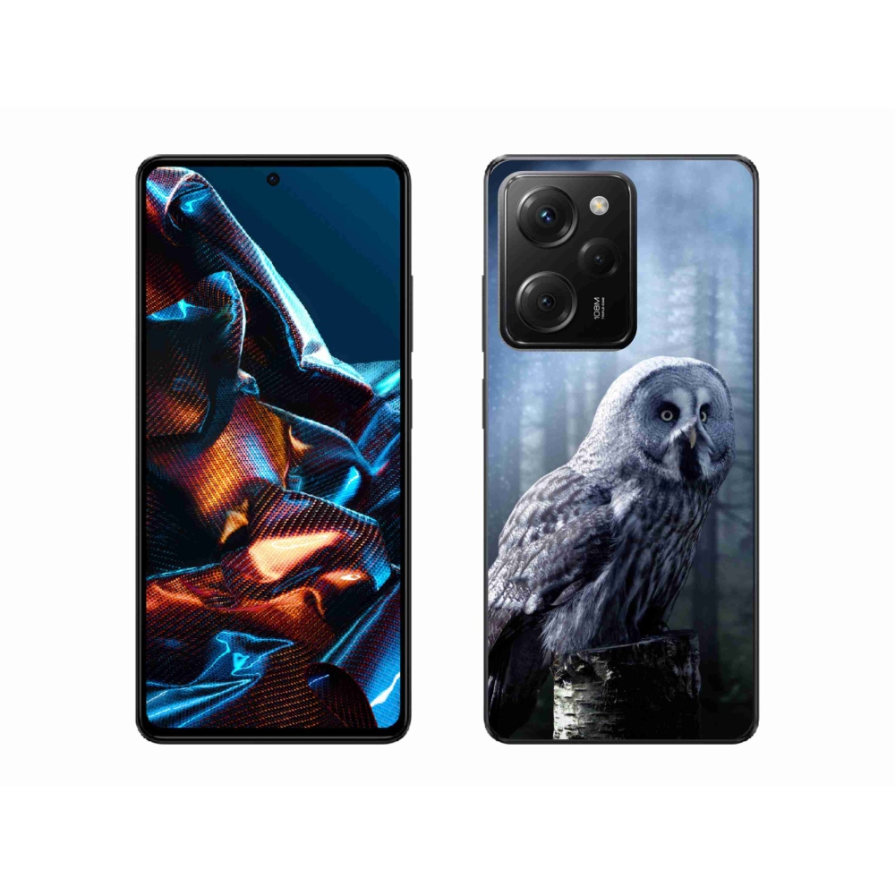 Gélový kryt mmCase na Xiaomi Poco X5 Pro 5G - sova