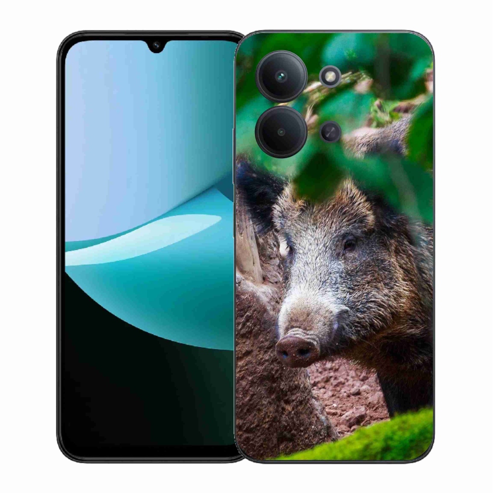 Gélový kryt mmCase na Xiaomi Redmi 15C 4G (171mm)/Poco C85 4G (171mm) - divoké prasa