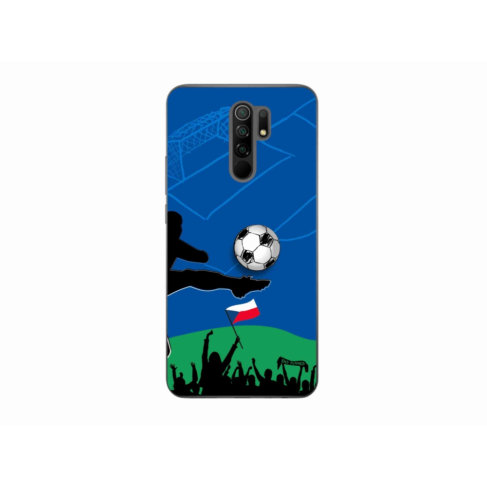 Gélový kryt mmCase na Xiaomi Redmi 9 - fanúšikovia futbalu