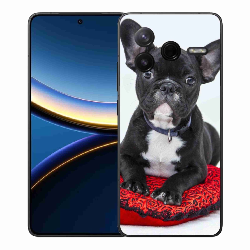 Gélový kryt mmCase na Xiaomi Poco F7 Pro - buldog