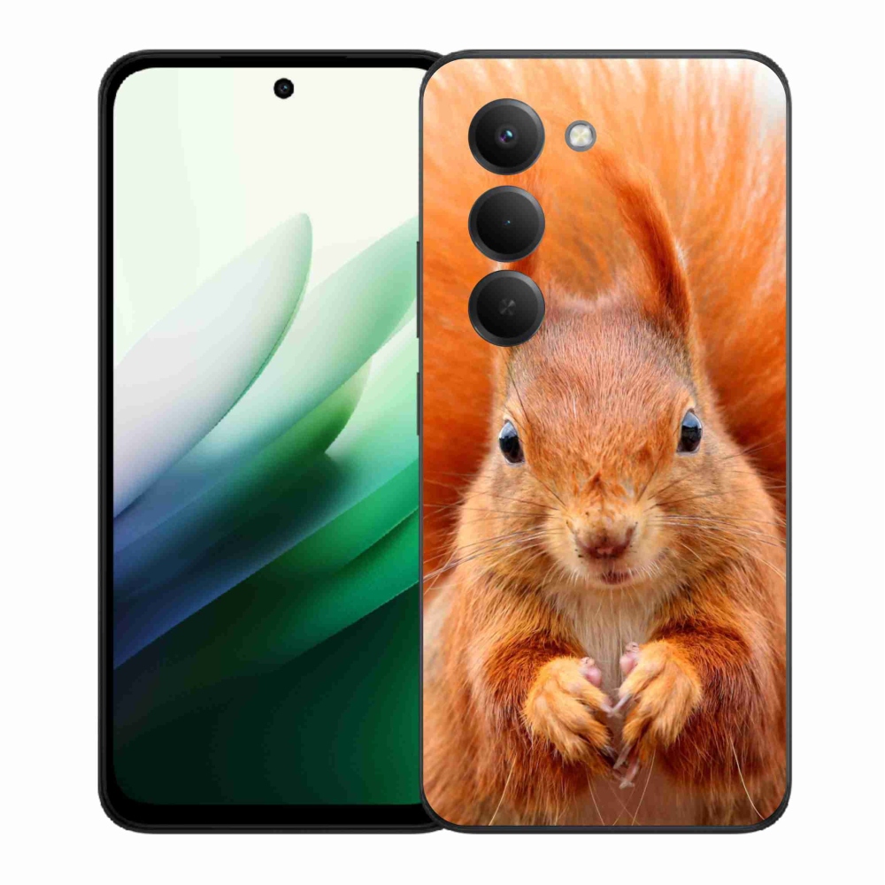Gélový kryt mmCase na Xiaomi Redmi 15 5G (169mm) - veverička