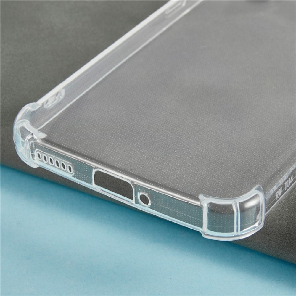 Transparentný gélový kryt so zosilnenými rohmi na Xiaomi Poco F7 5G