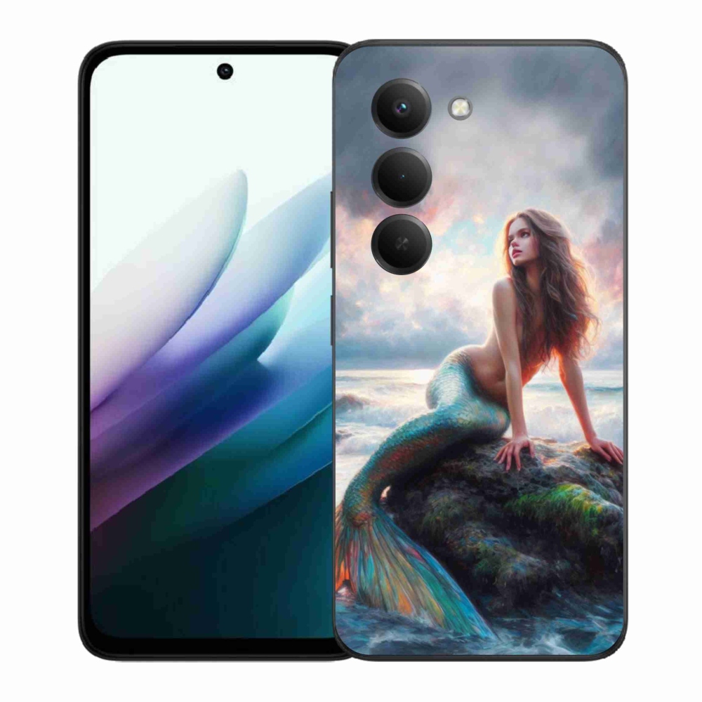 Gélový kryt mmCase na Xiaomi Redmi 15 4G/5G (171mm) - morská panna