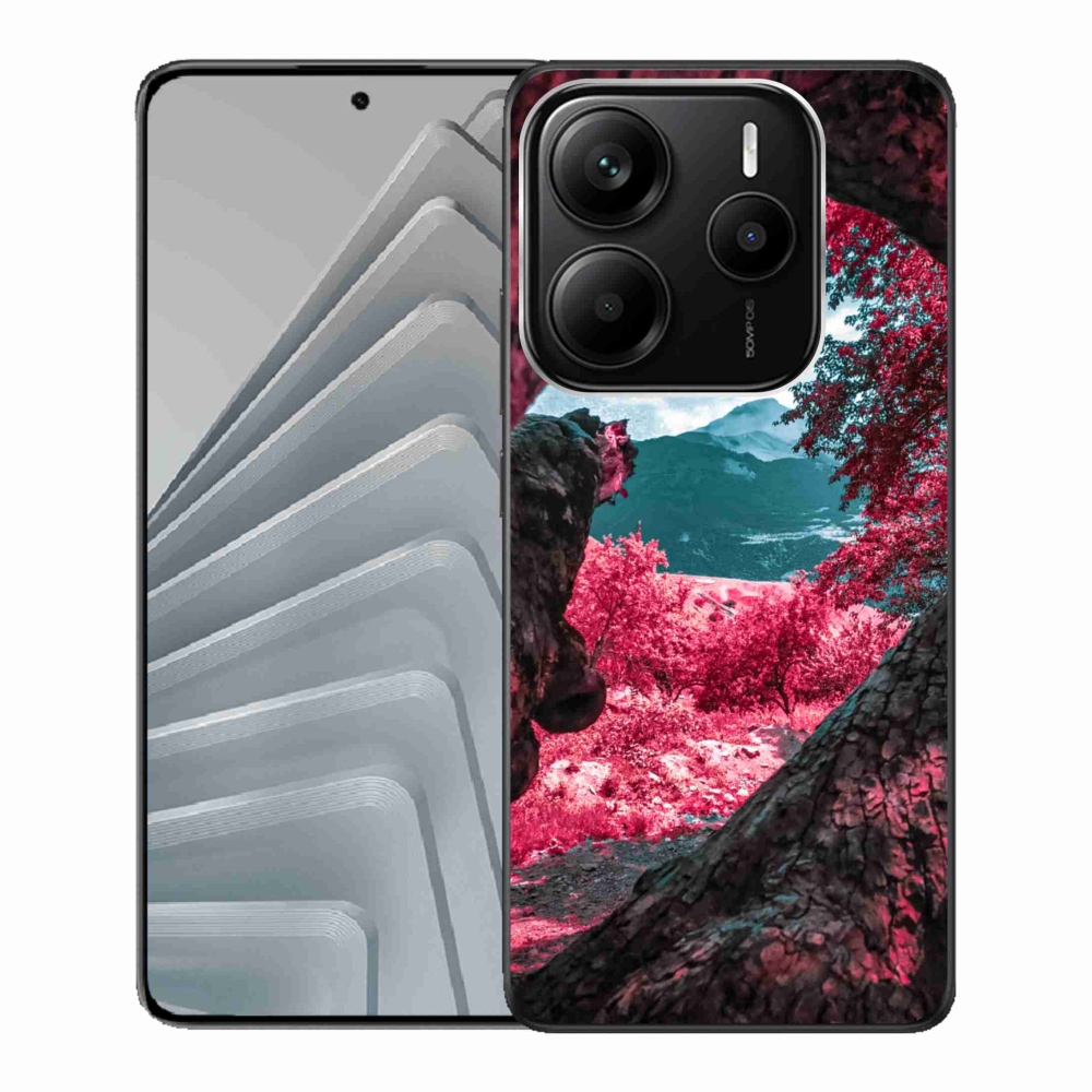 Gélový kryt mmCase na Xiaomi Redmi Note 14 5G - výhľad na hory