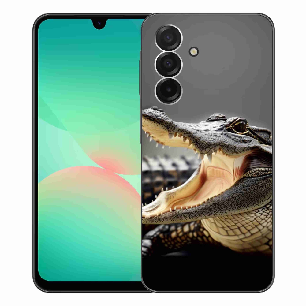 Gélový kryt mmCase na Samsung Galaxy A26 5G - krokodíl