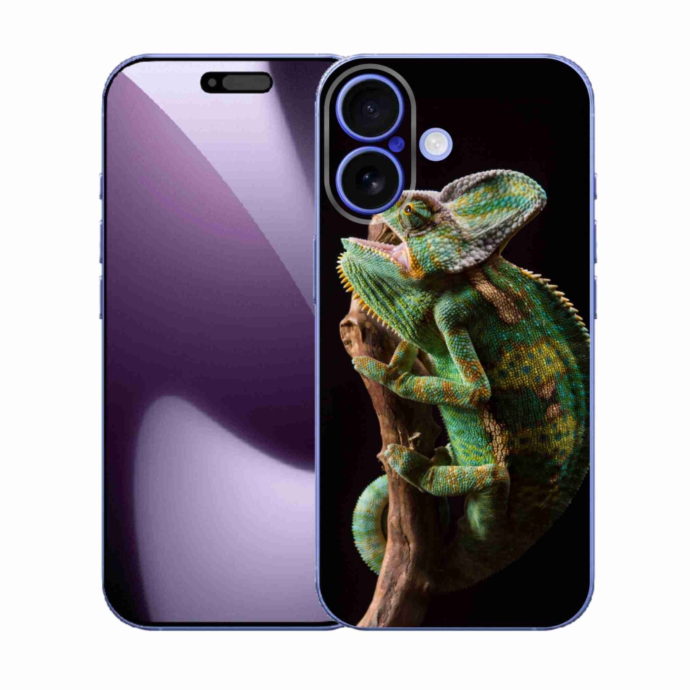 Gélový kryt mmCase na iPhone 17 - chameleón
