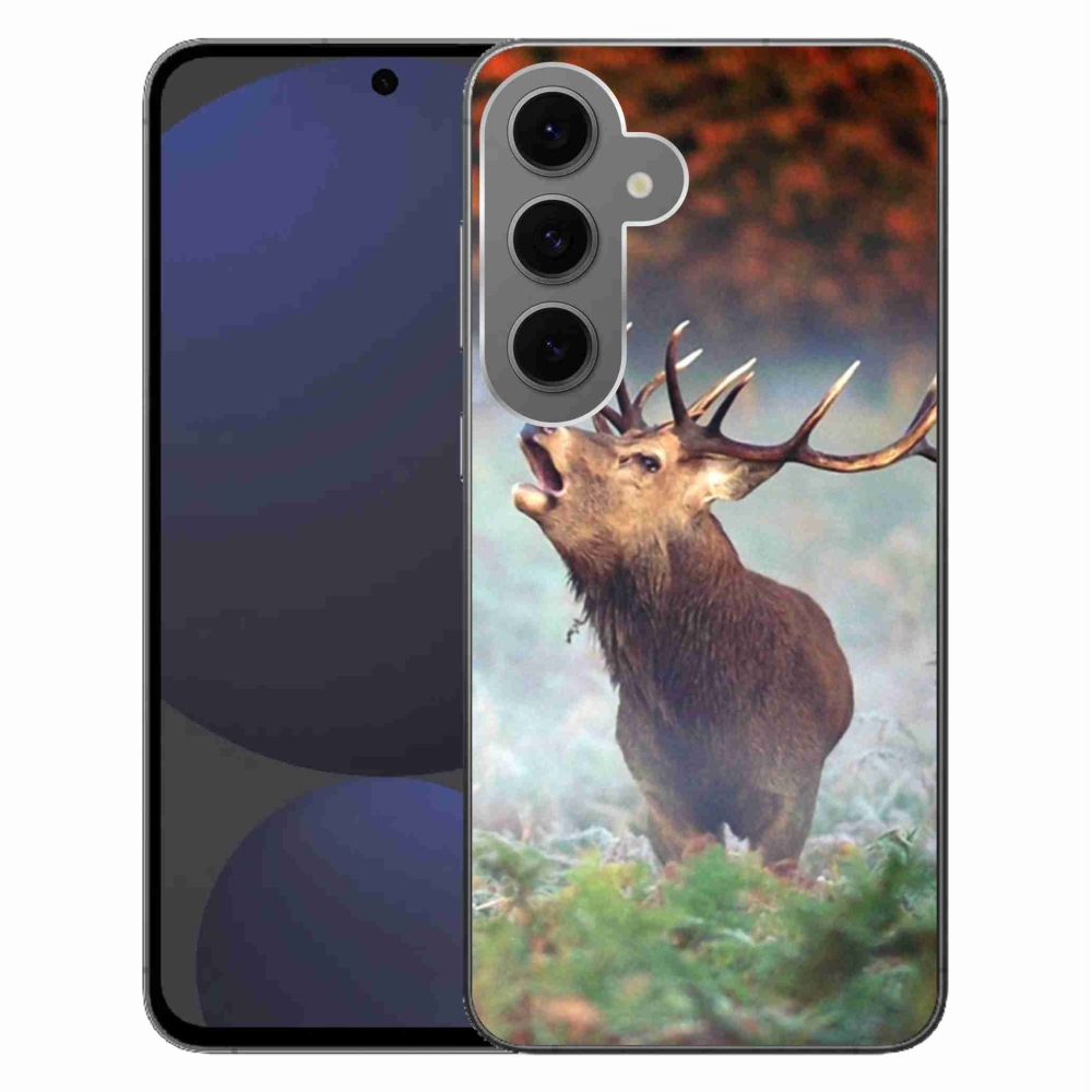 Gélový obal mmCase na Samsung Galaxy S24 FE - jeleň 2