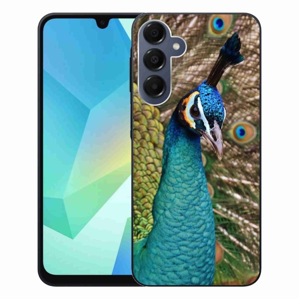 Gélový kryt mmCase na Samsung Galaxy A16 4G/5G - páv