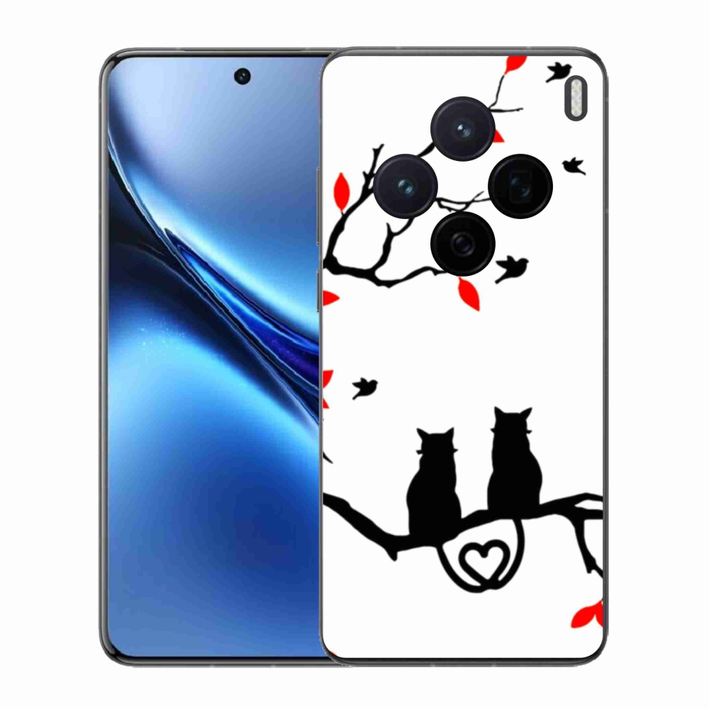 Gélový kryt mmCase na Vivo X200 5G - mačacia láska
