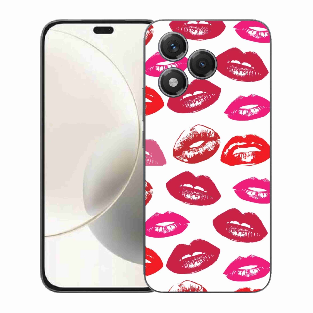 Gélový kryt mmCase na Honor 400 Lite - pery
