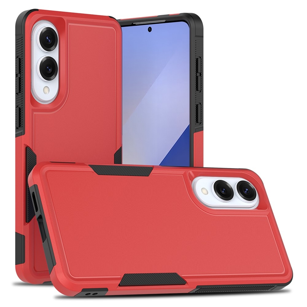 Shocky odolný kryt na Samsung Galaxy S25 Edge - červený