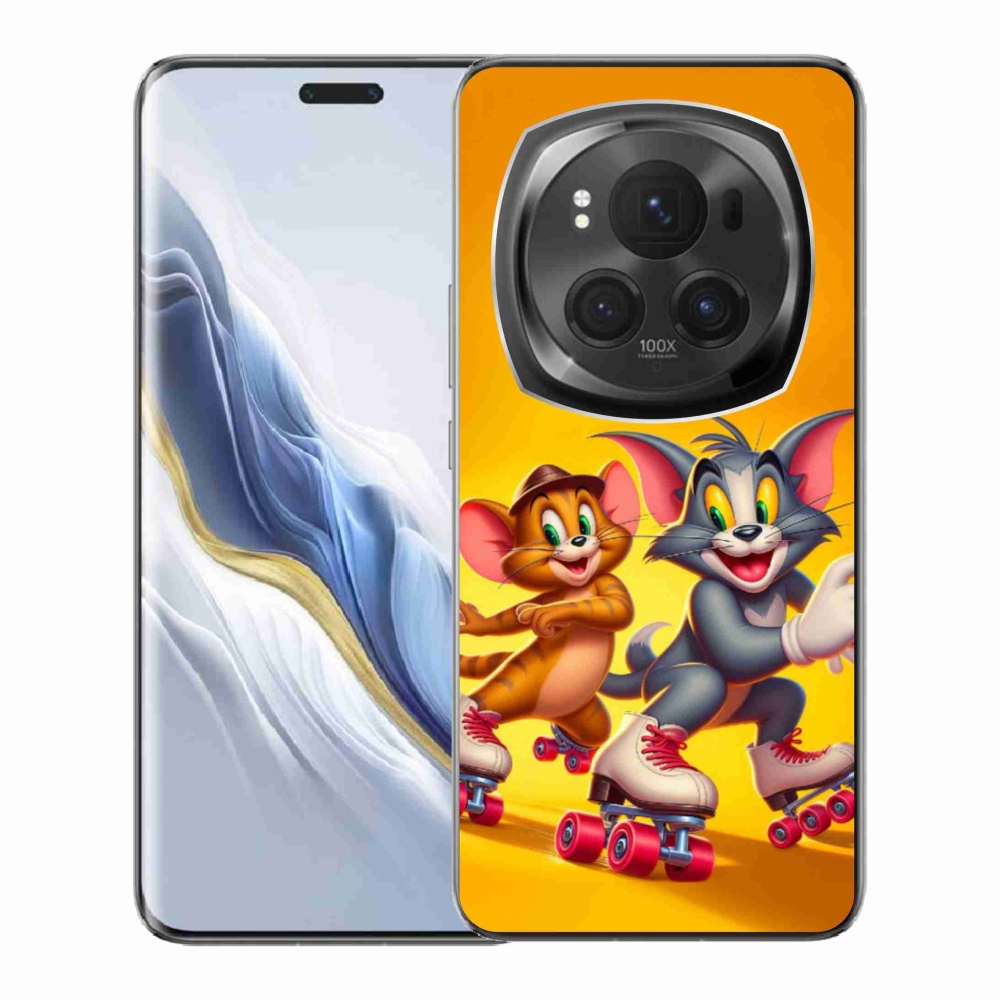 Gélový kryt mmCase na Honor Magic 6 Pro 5G - tom a jerry