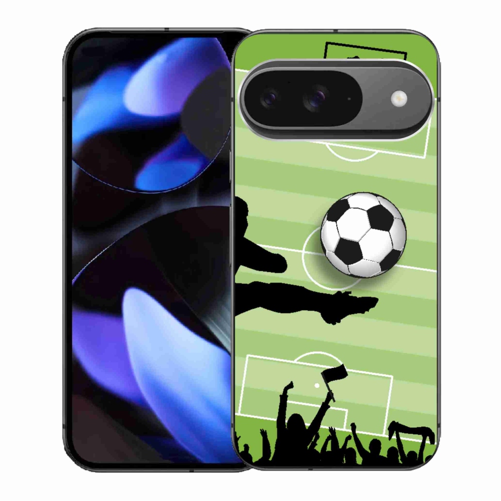 Gélový kryt mmCase na Google Pixel 9/9 Pro - futbal 3