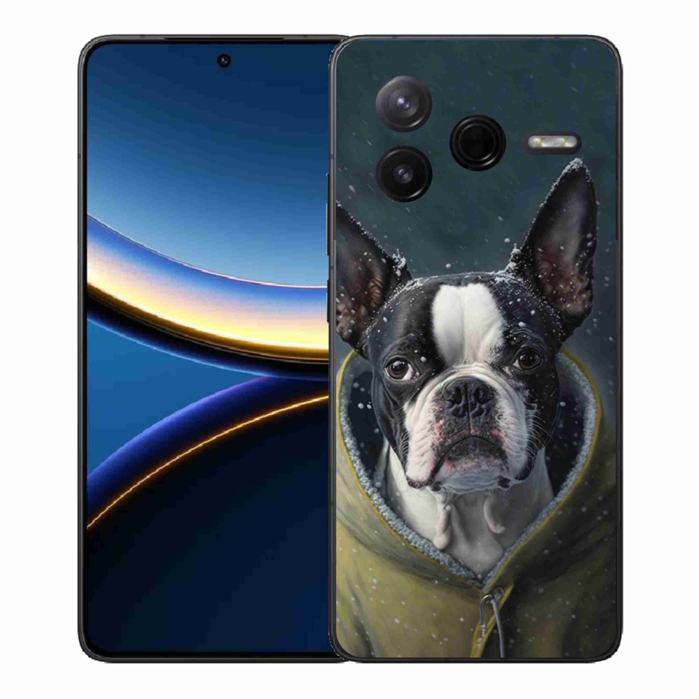 Gélový kryt mmCase na Xiaomi Poco F7 Pro - buldoček