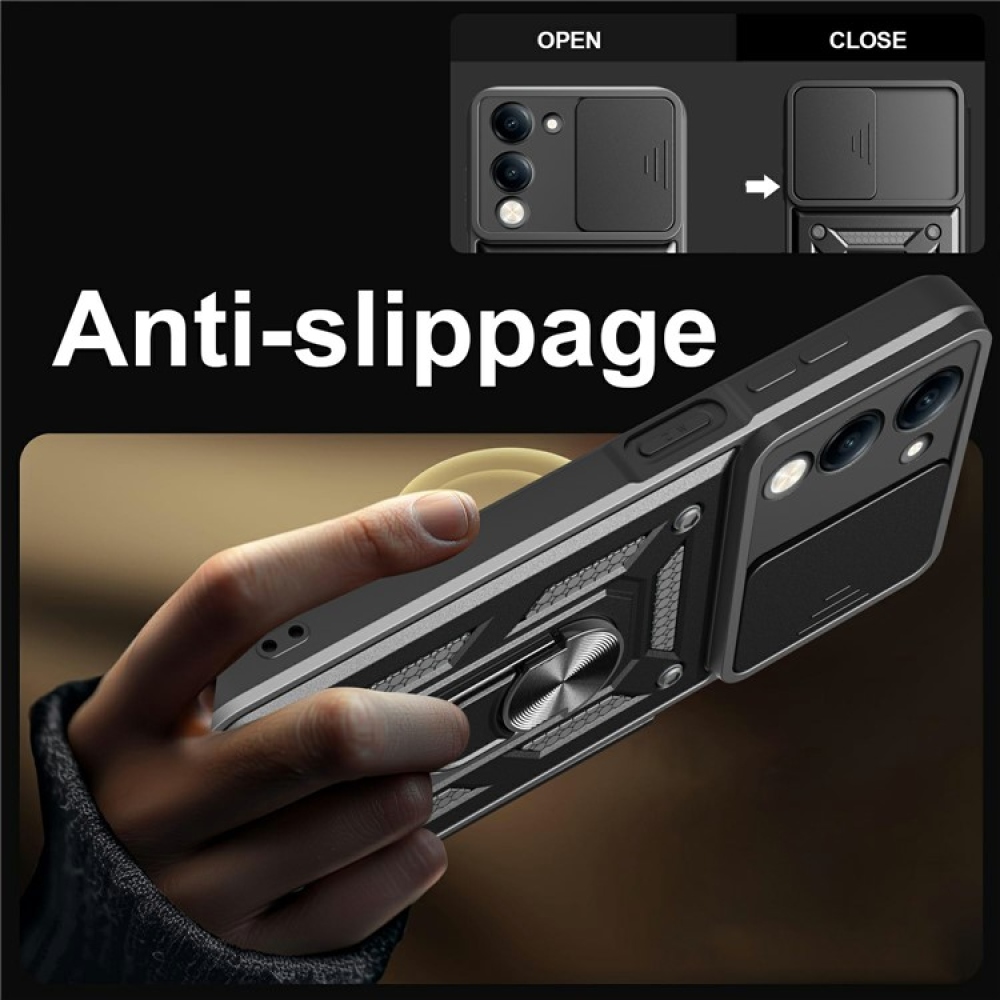 Slide odolný kryt na Vivo Y29s 5G - čierny