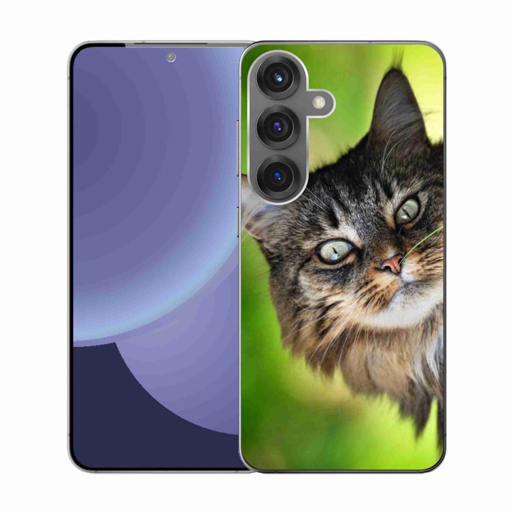 Gélový kryt mmCase na Samsung Galaxy S25 - mačka 3