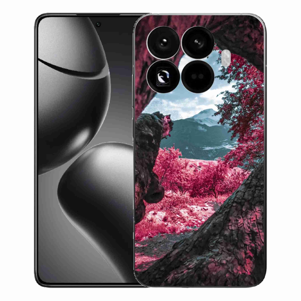 Gélový kryt mmCase na Xiaomi 15T Pro - výhľad na hory