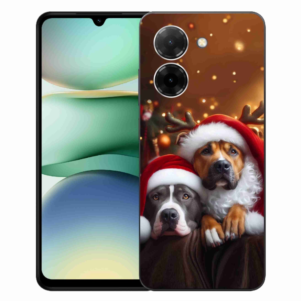 Gélový kryt mmCase na Xiaomi Redmi A5 - vianočné psy