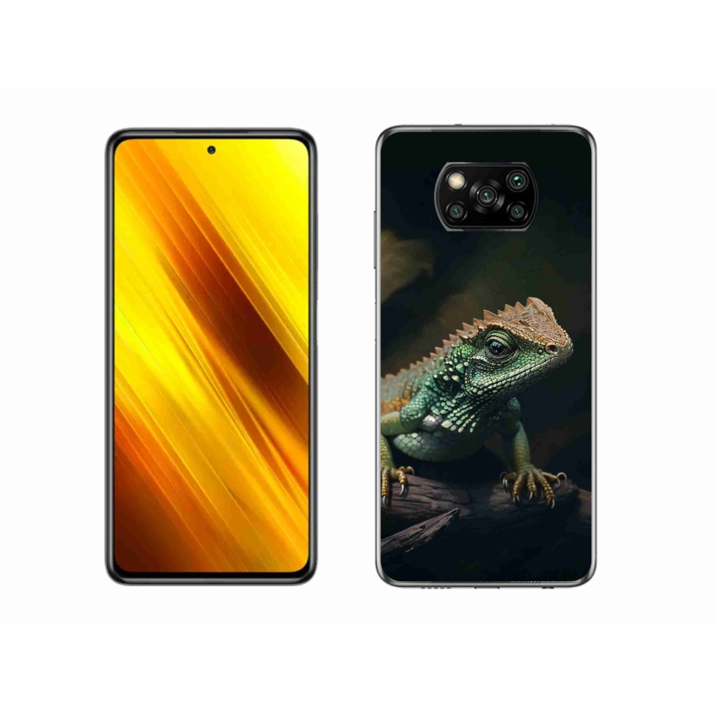 Gélový kryt mmCase na Xiaomi Poco X3 - jašter