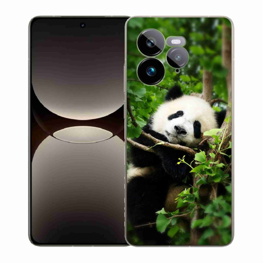 Gélový kryt mmCase na Realme GT 7 Pro 5G - panda