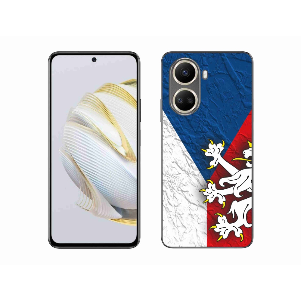 Gélový kryt mmCase na Huawei Nova 10 SE - česká vlajka 1
