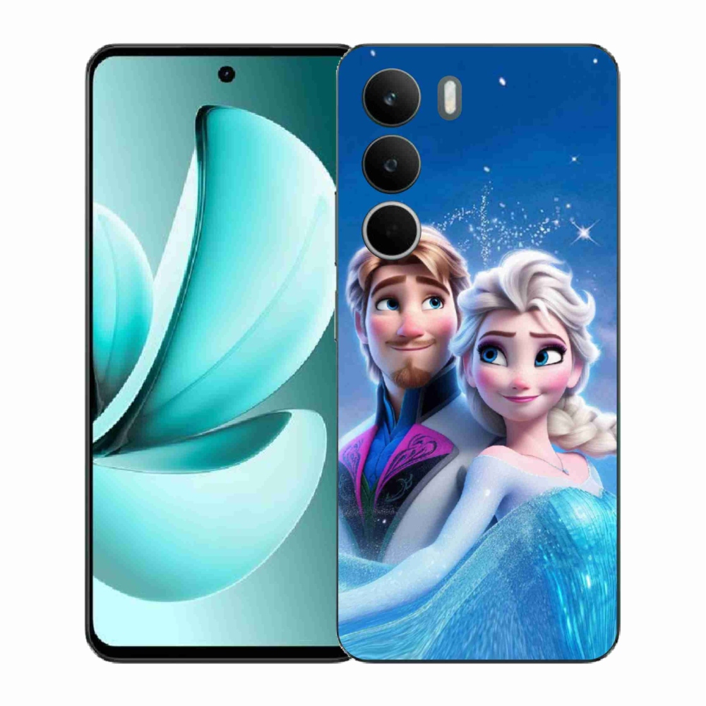 Gélový kryt mmCase na Realme C71 - ľadové kráľovstvo 1