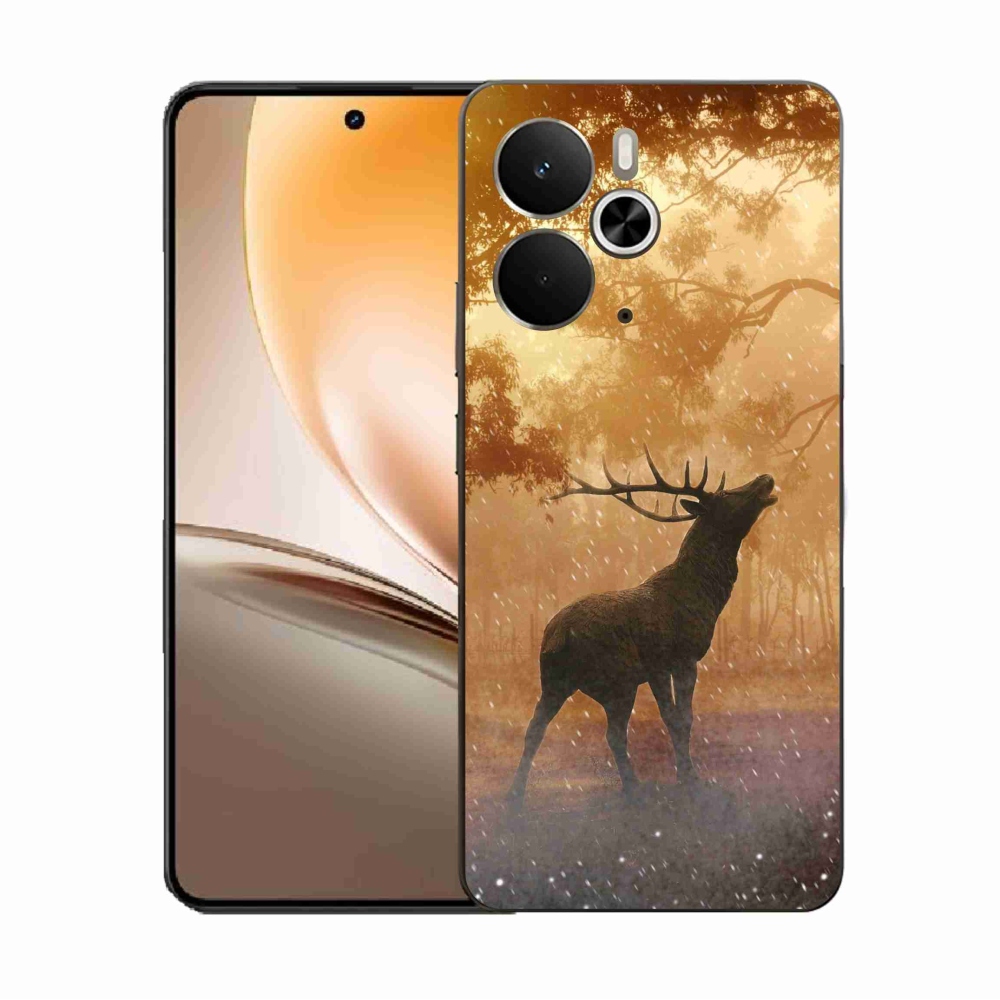 Gélový kryt mmCase na Realme 14 5G - jeleň v ruji