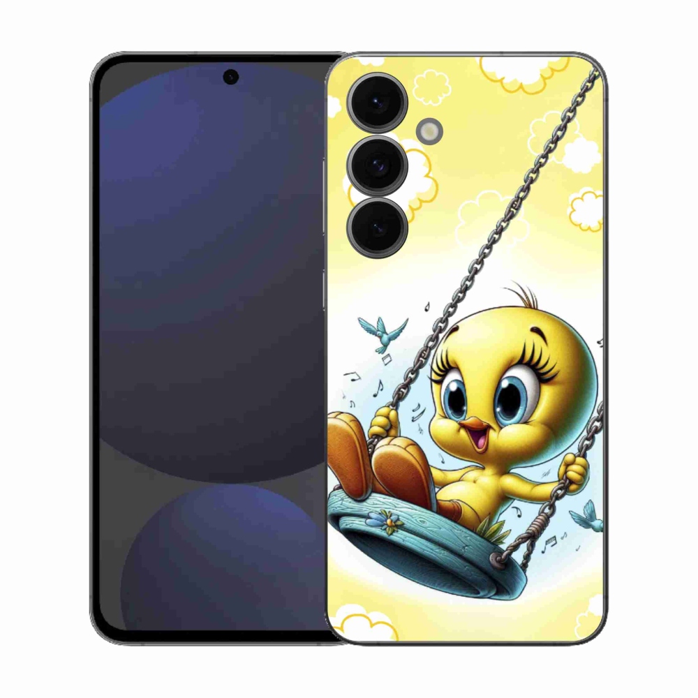 Gélový kryt mmCase na Samsung Galaxy S25 FE - tweety