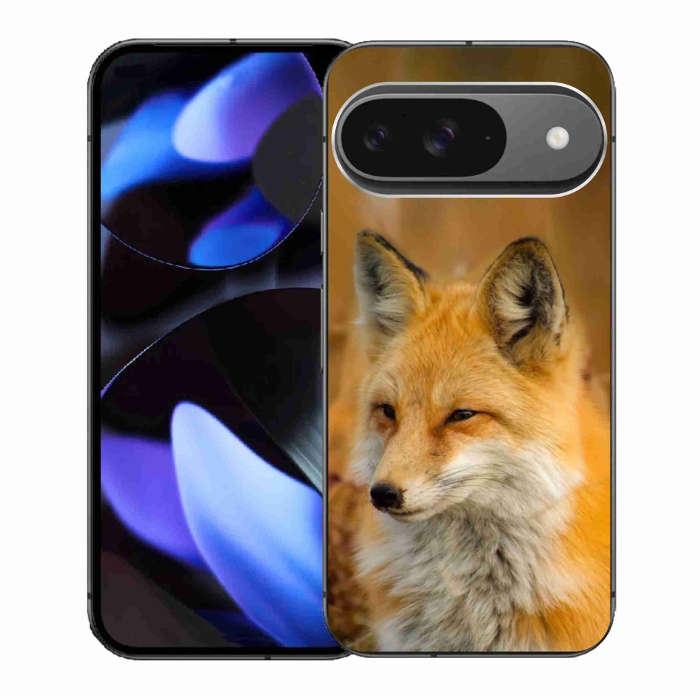 Gélový kryt mmCase na Google Pixel 9/9 Pro - líška