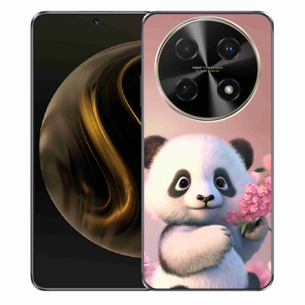 Gélový kryt mmCase na Huawei Nova 12i - roztomilá panda