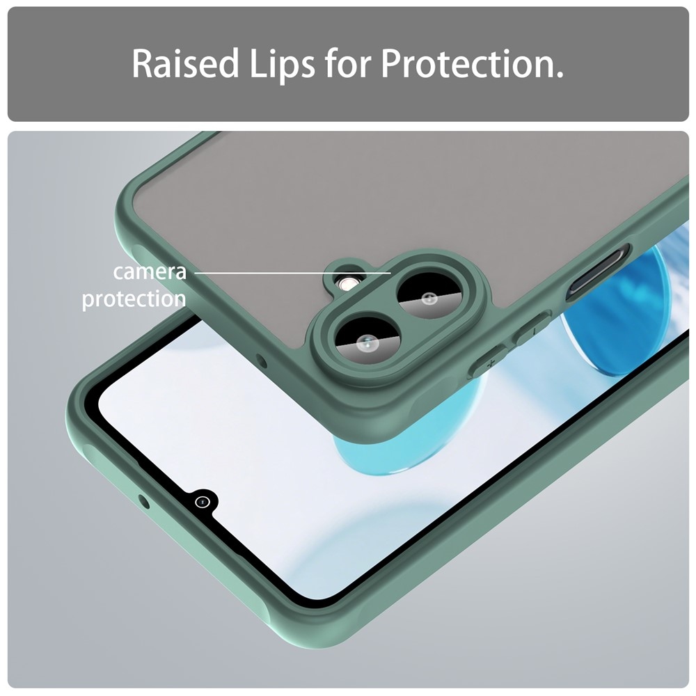 Proof gélový obal s pevným chrbtom na Samsung Galaxy A07 4G - zelený
