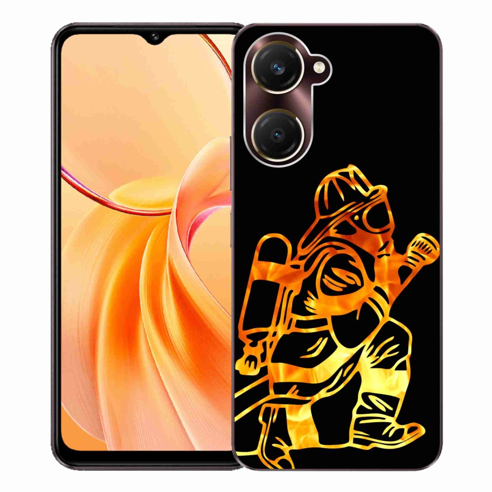 Gélový kryt mmCase na Vivo Y28s 5G - hasič 1