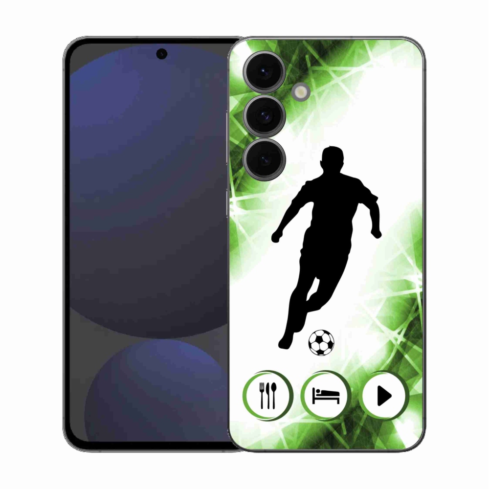 Gélový kryt mmCase na Samsung Galaxy S25 FE - futbalista