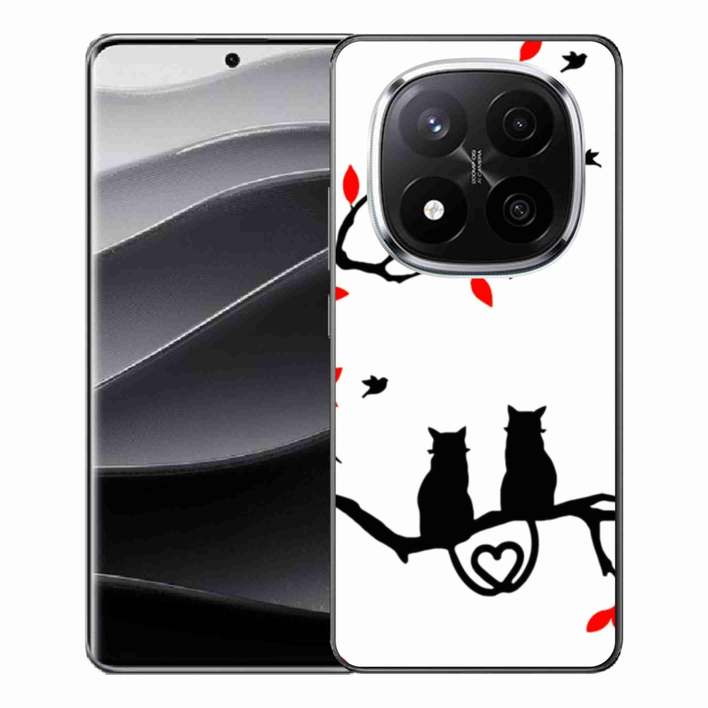 Gélový kryt mmCase na Xiaomi Redmi Note 14 Pro+ 5G - mačacia láska