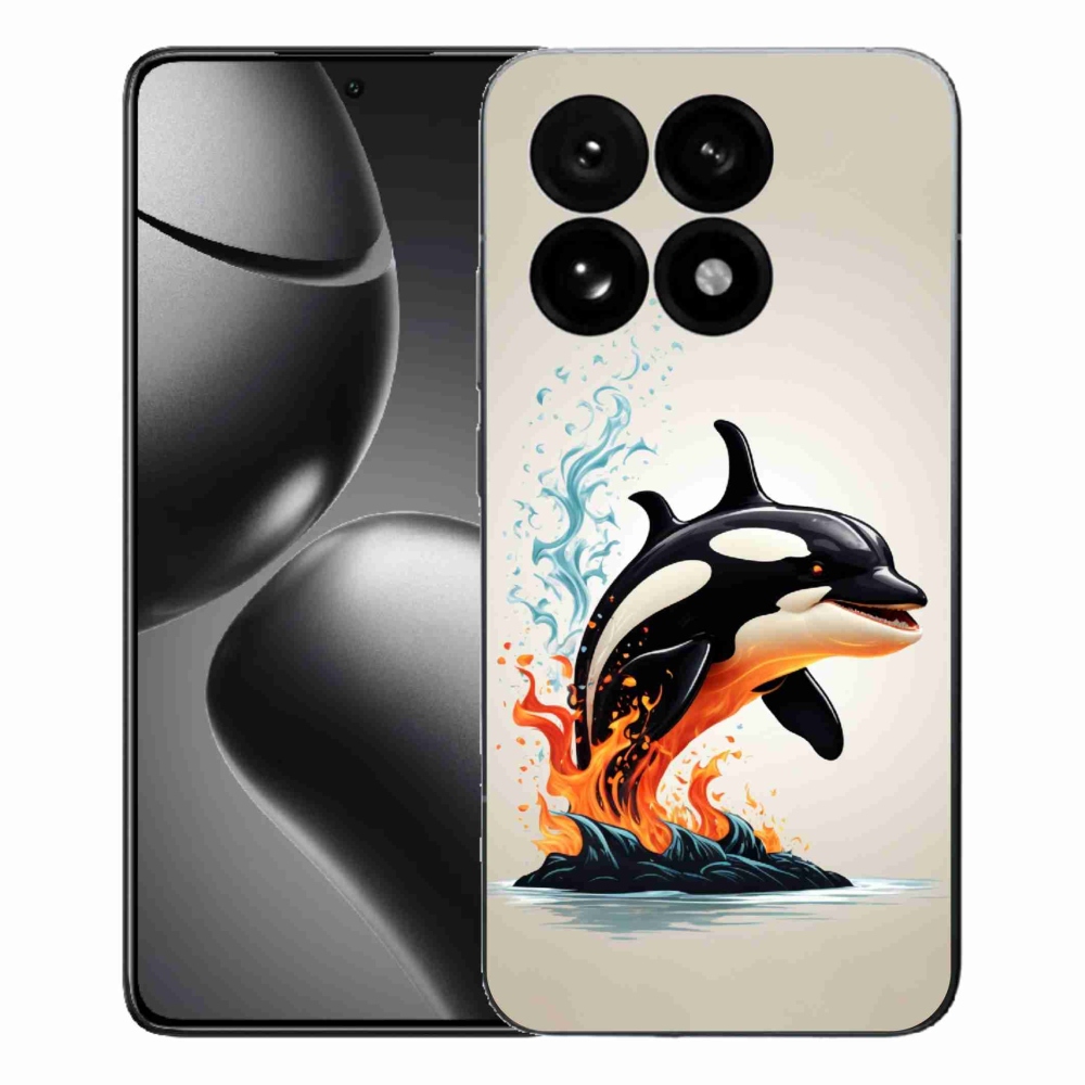 Gélový kryt mmCase na Xiaomi 15T - kosatka