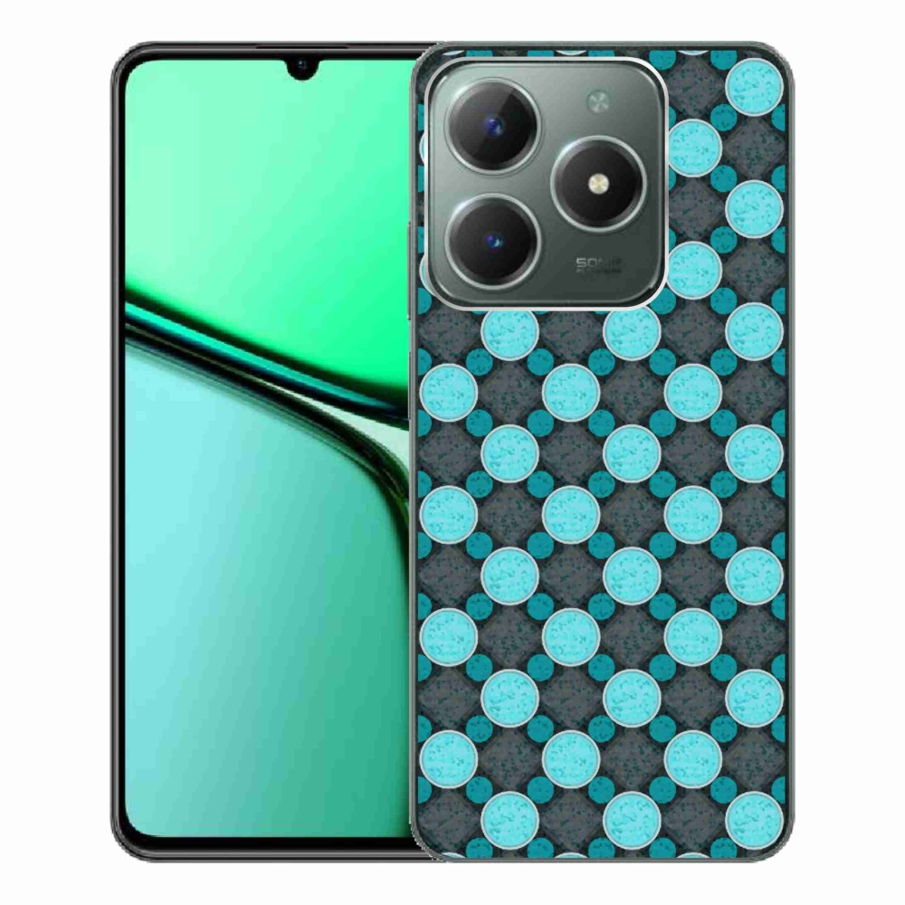 Gélový kryt mmCase na Realme C61 - abstraktný motív 14