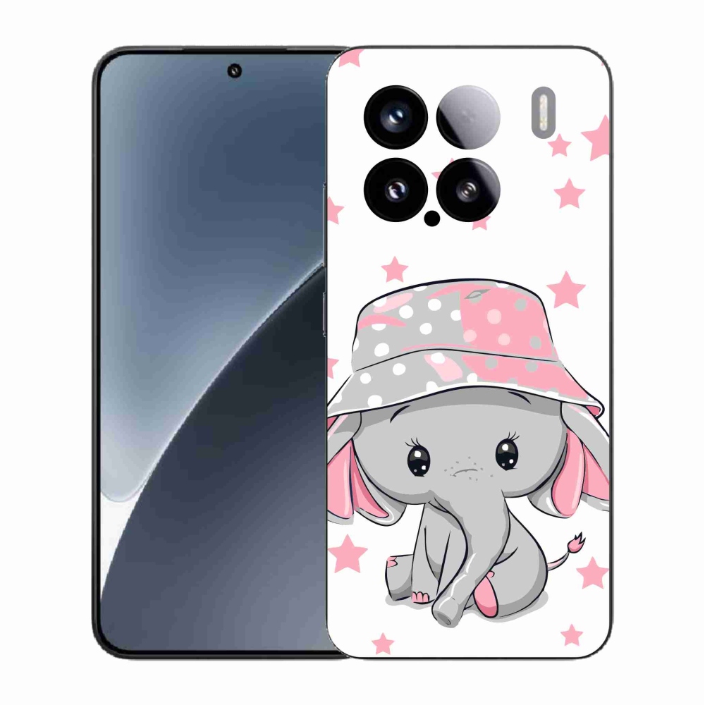 Gélový kryt mmCase na Xiaomi 15 - ružový slon