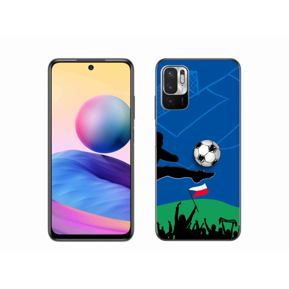 Gélový kryt mmCase na Xiaomi Redmi Note 10 5G - fanúšikovia futbalu