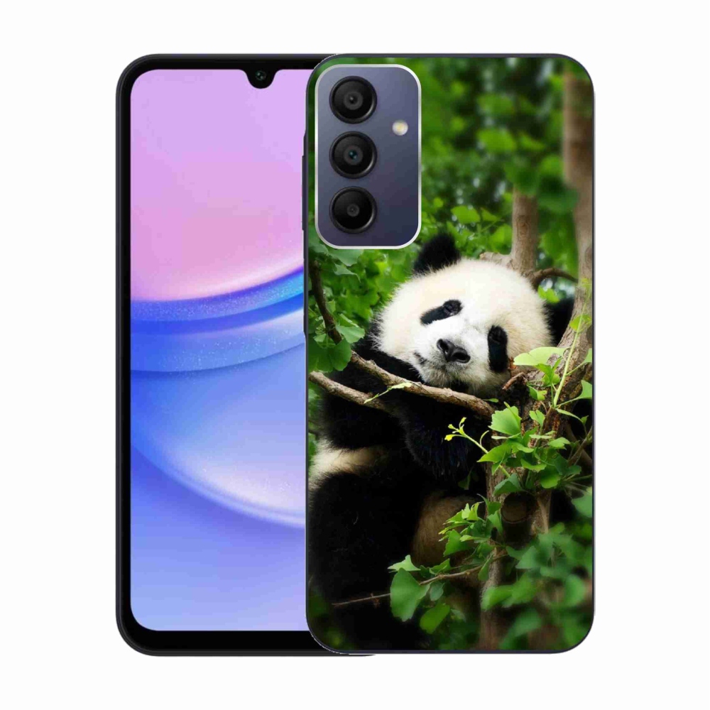 Gélový kryt mmCase na Samsung Galaxy A15 4G/5G - panda