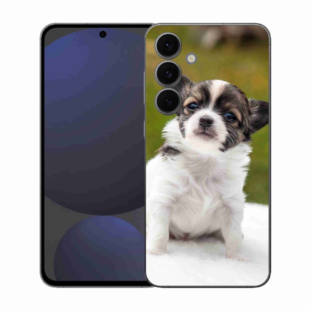 Gélový kryt mmCase na Samsung Galaxy S25 FE - čivava 4