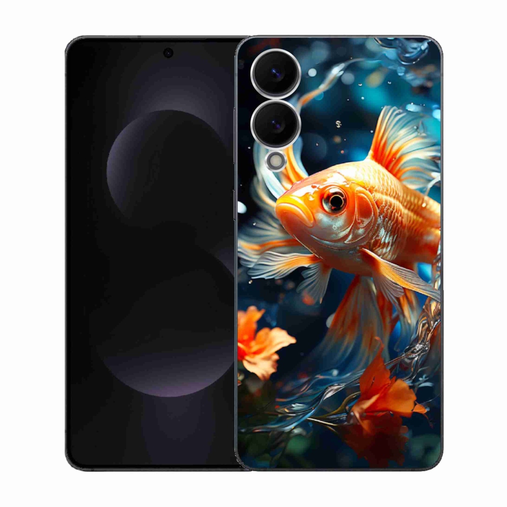 Gélový kryt mmCase na Samsung Galaxy S25 Edge - rybka