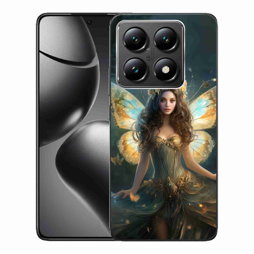 Gélový kryt mmCase na Xiaomi 14T - motýlia žena