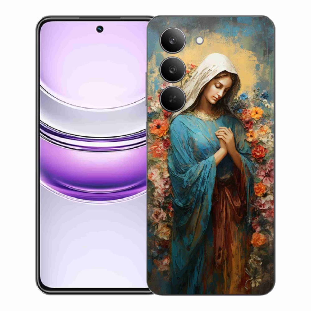 Gélový kryt mmCase na Realme 14x 5G - svätá žena